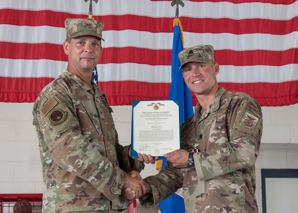 4th CES Change of Command