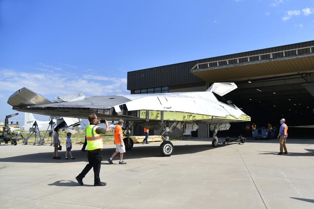 No longer stealth: F-117A can be seen at Hill Aerospace Museum