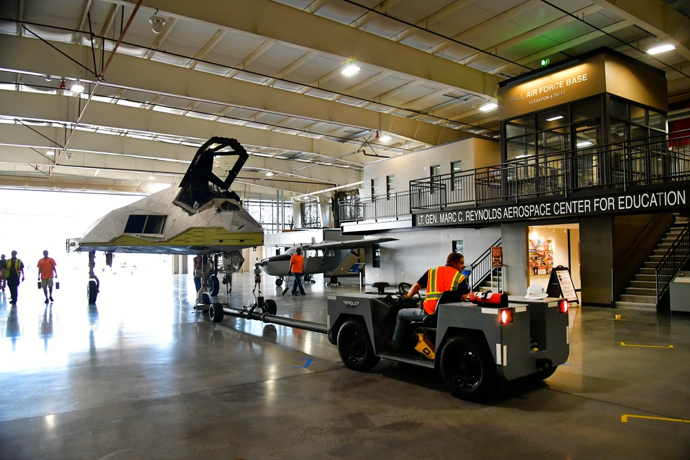 No longer stealth: F-117A can be seen at Hill Aerospace Museum