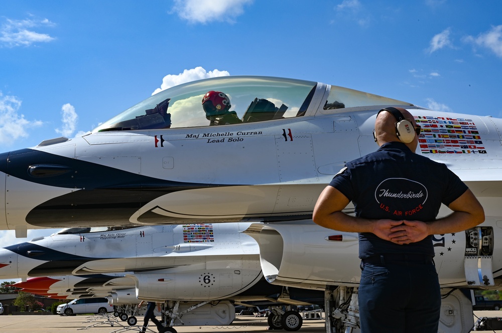 Thunderbirds at Joint Base Langley Eustis
