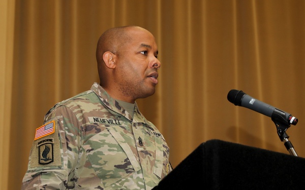 RHC-P CSM at NCO Ceremony