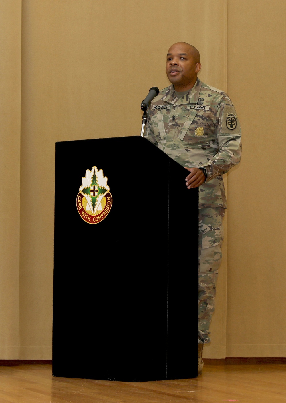 RHC-P CSM Speaks at NCO Ceremony