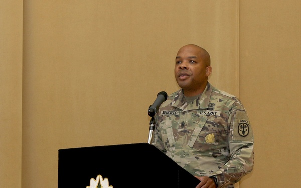 RHC-P CSM Speaks at NCO Ceremony