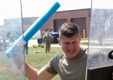 Military Police Conducts Oleoresin Capsicum Training