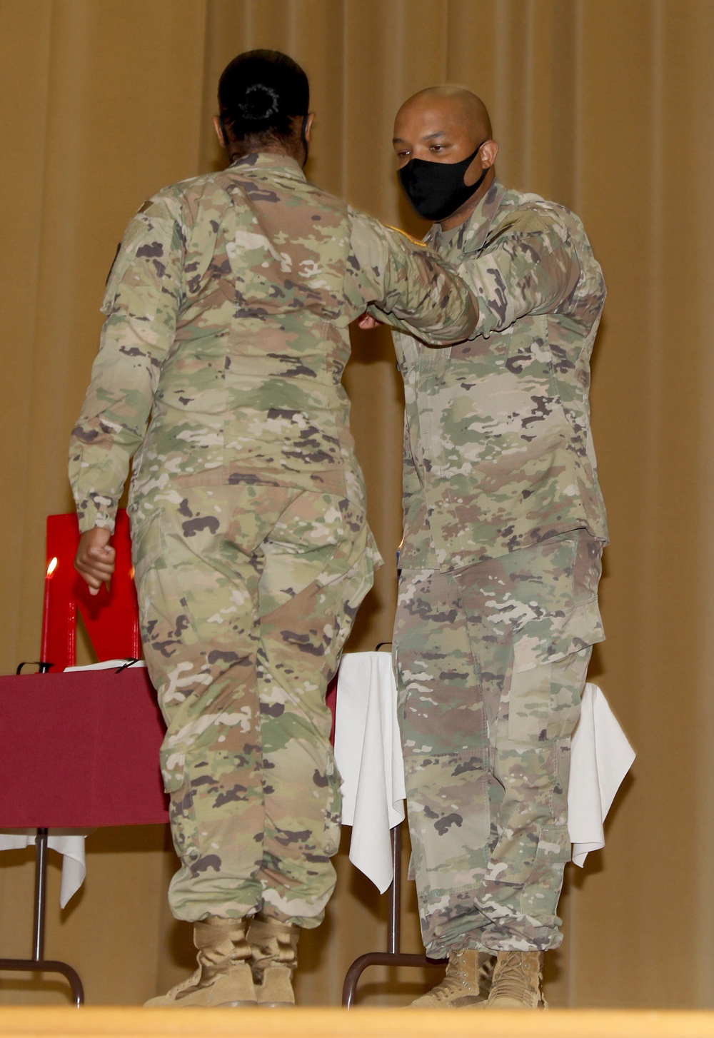 Elbow bump