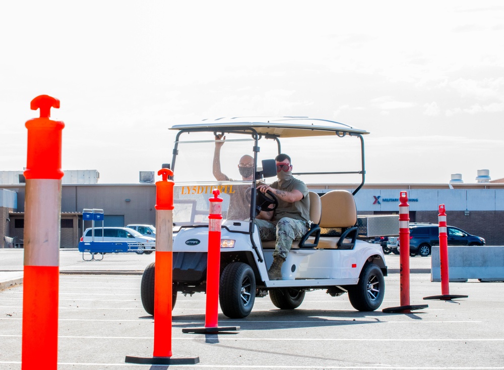 56 AMXS Airmen learn the importance of safe driving