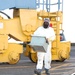 Beekeeper saves a lost swarm at the TRFB Delta Pier