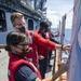 USS America (LHA 6) Conducts Small Arms Qualification Shoot