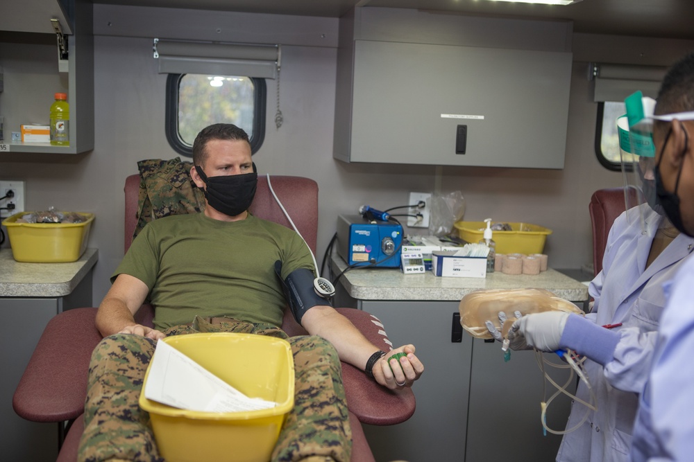 Saving lives: Camp Pendleton personnel donate blood
