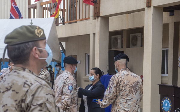 Major General Lapthe Flora visits Mogadishu