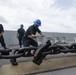 USS New Orleans Dropping Anchor