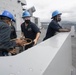 USS New Orleans Dropping Anchor