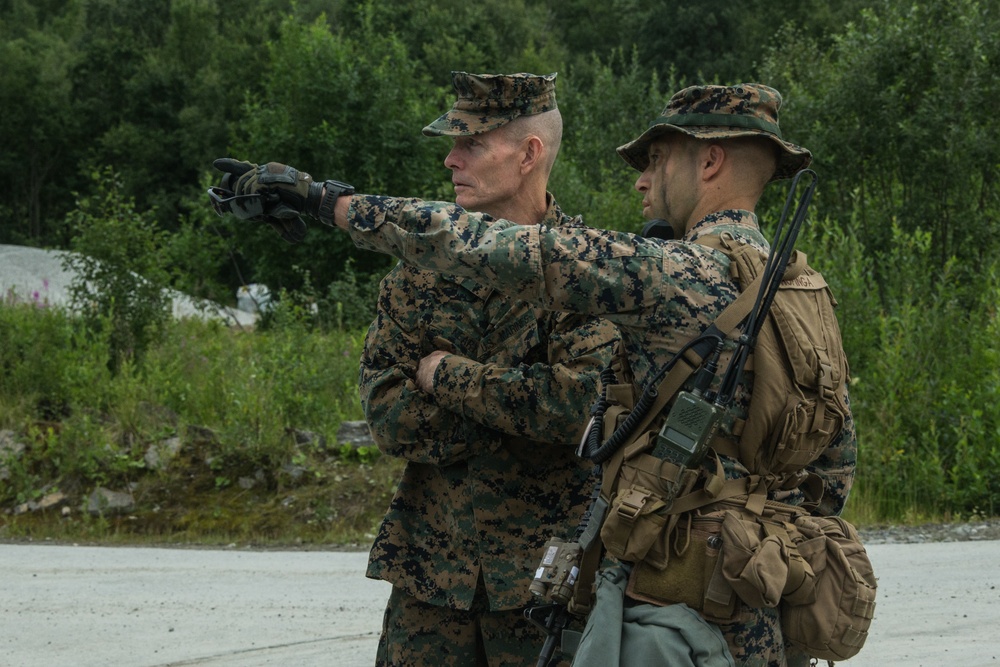 MFEA CG Visits Setermoen