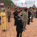 V Corps flag unfurled, commanding general promoted