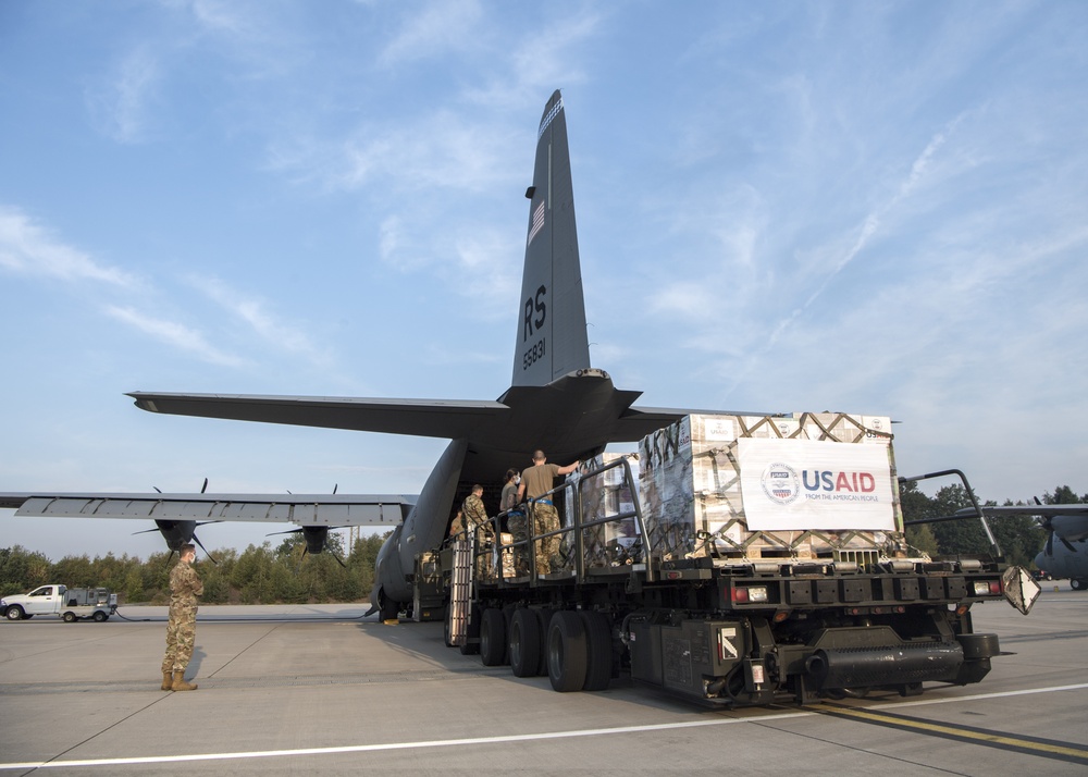 Ramstein Airmen transport USAID medical aid to Beirut