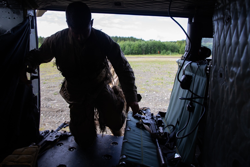 Our mission involved helicopters. It really took off.