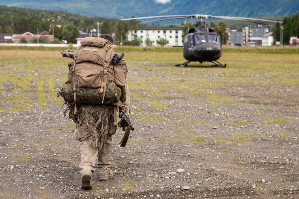 Our mission involved helicopters. It really took off.