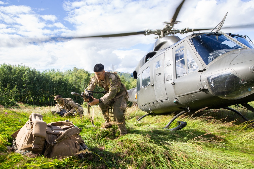 Our mission involved helicopters. It really took off.