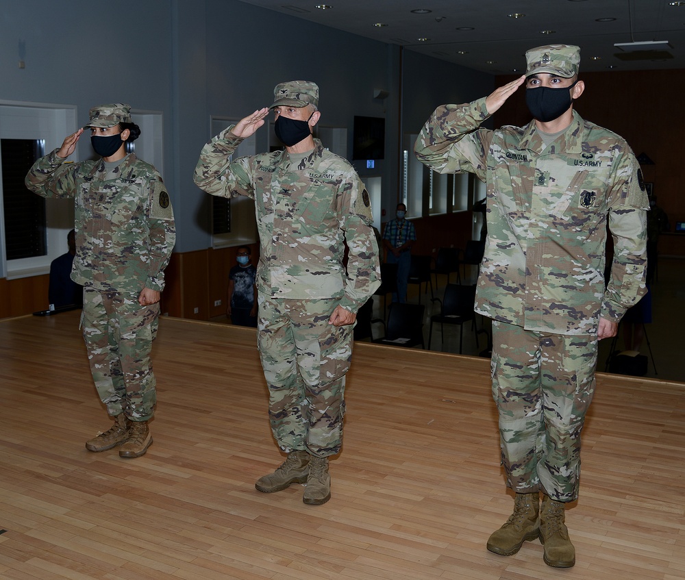 Dental Health Command Europe, Change of Responsibility Ceremony