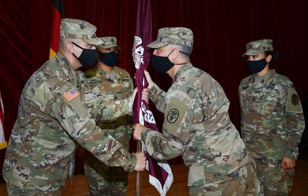 Dental Health Command Europe, Change of Responsibility Ceremony