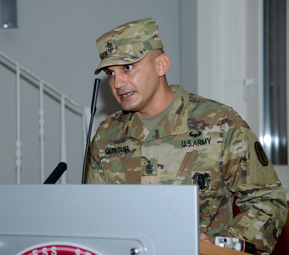 Dental Health Command Europe, Change of Responsibility Ceremony