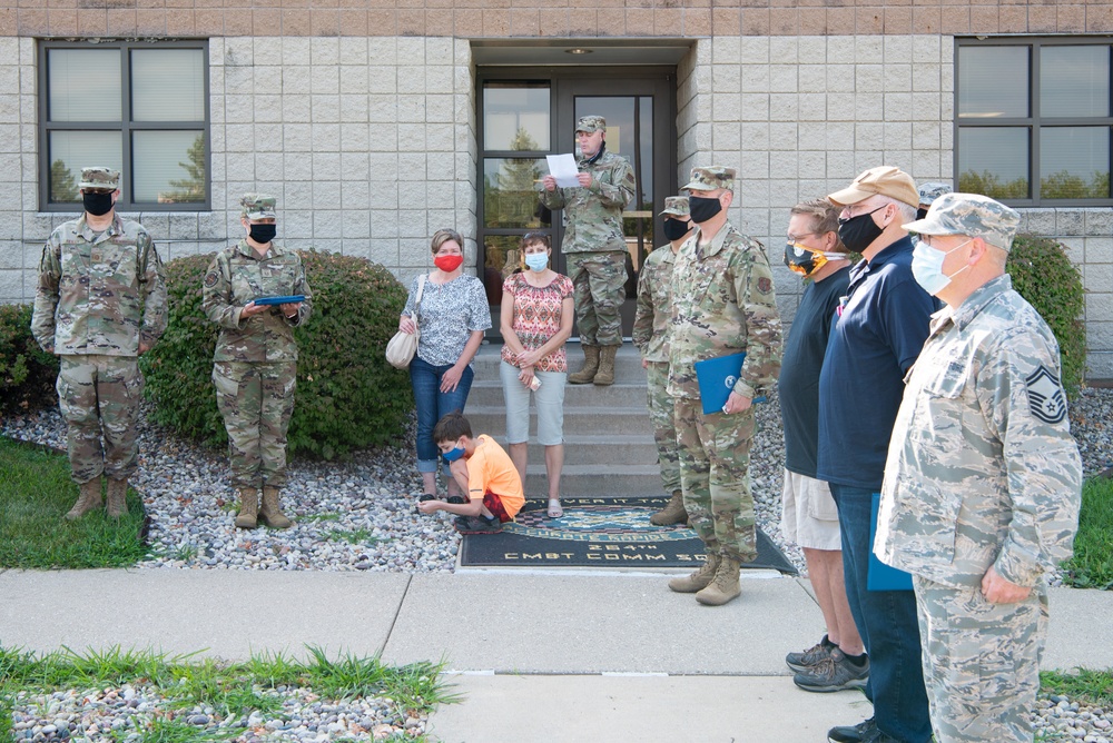 264th Combat Communications Squadron retirements Aug. 9, 2020