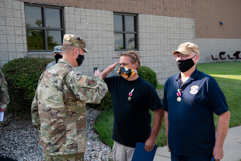 264th Combat Communications Squadron retirements Aug. 9, 2020