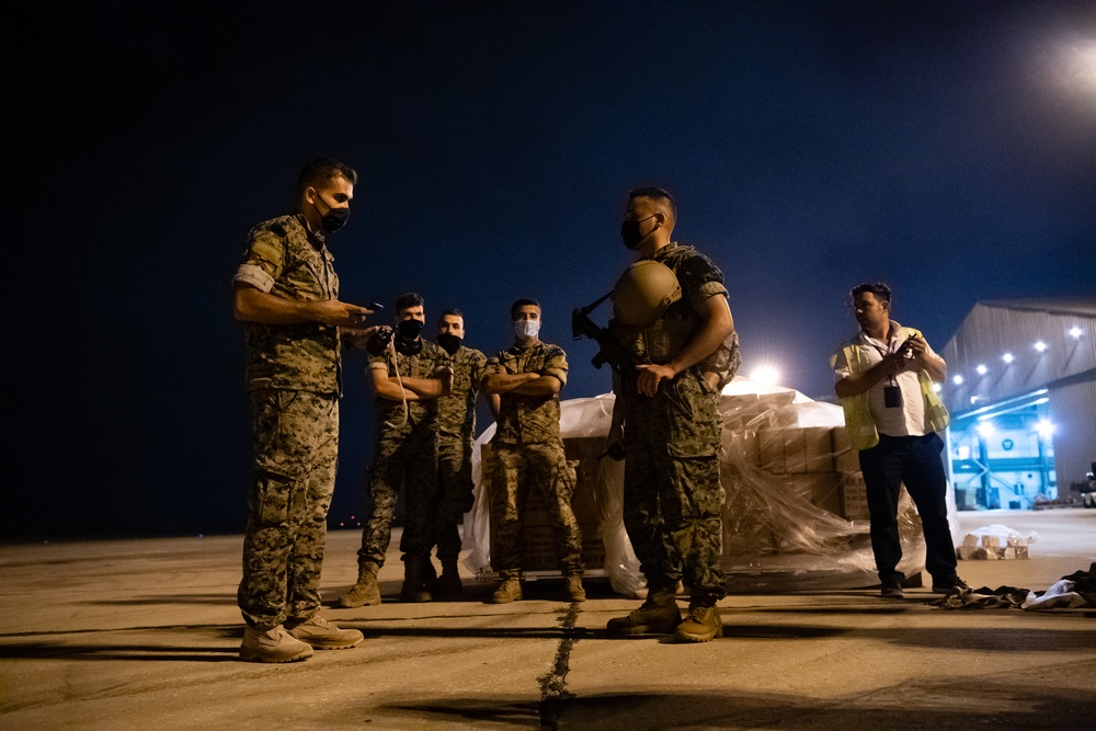 U.S. delivers humanitarian aid to Lebanon
