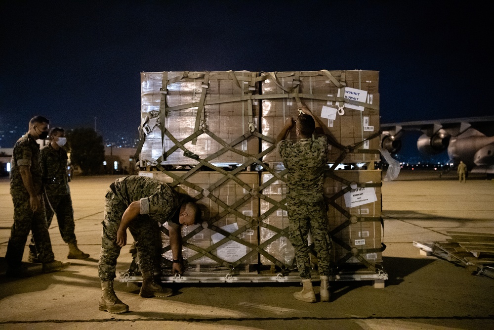 U.S. delivers humanitarian aid to Lebanon