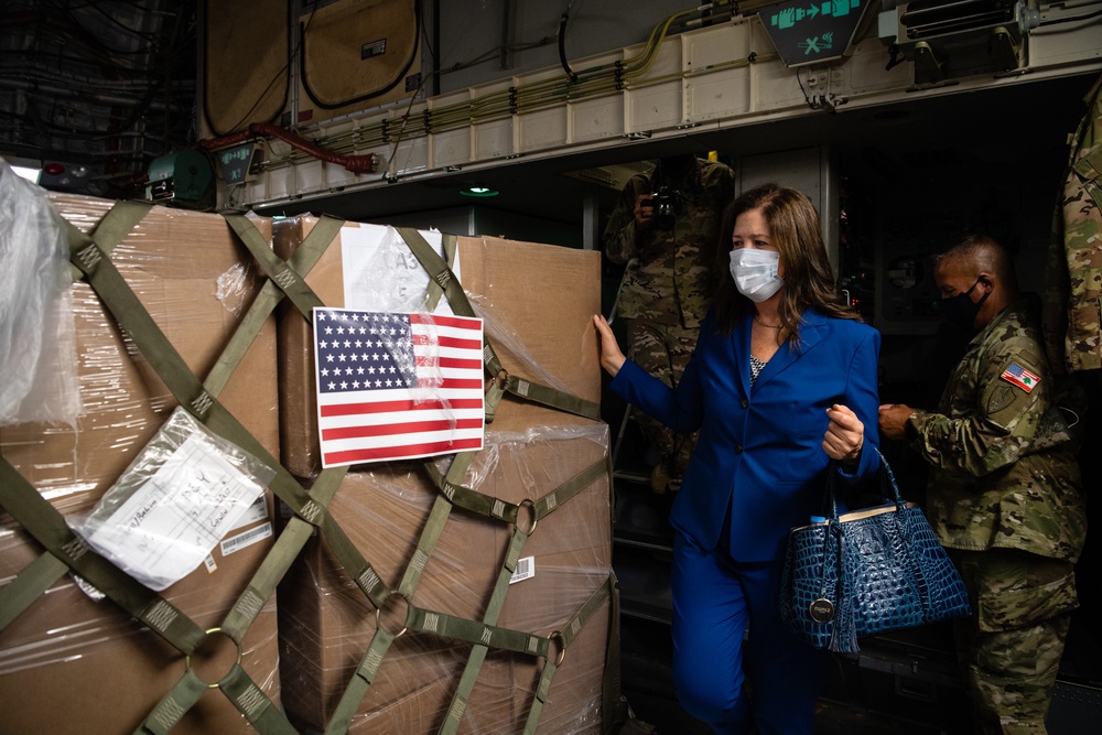 U.S. delivers humanitarian aid to Lebanon
