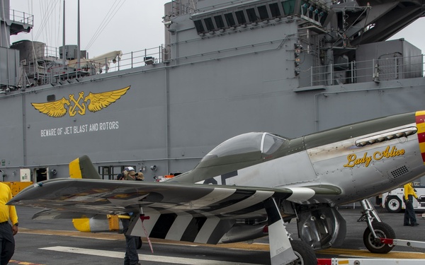Warbirds Onloaded Aboard USS Essex