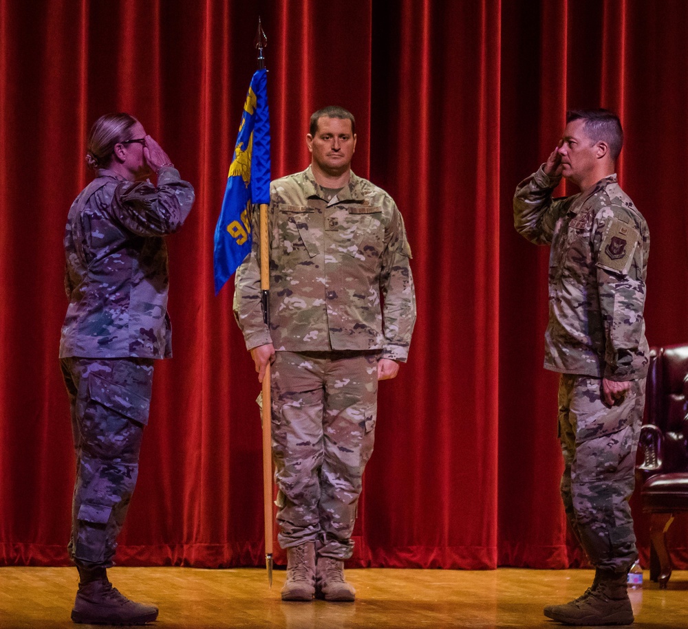 Leadership changes in 960th CW