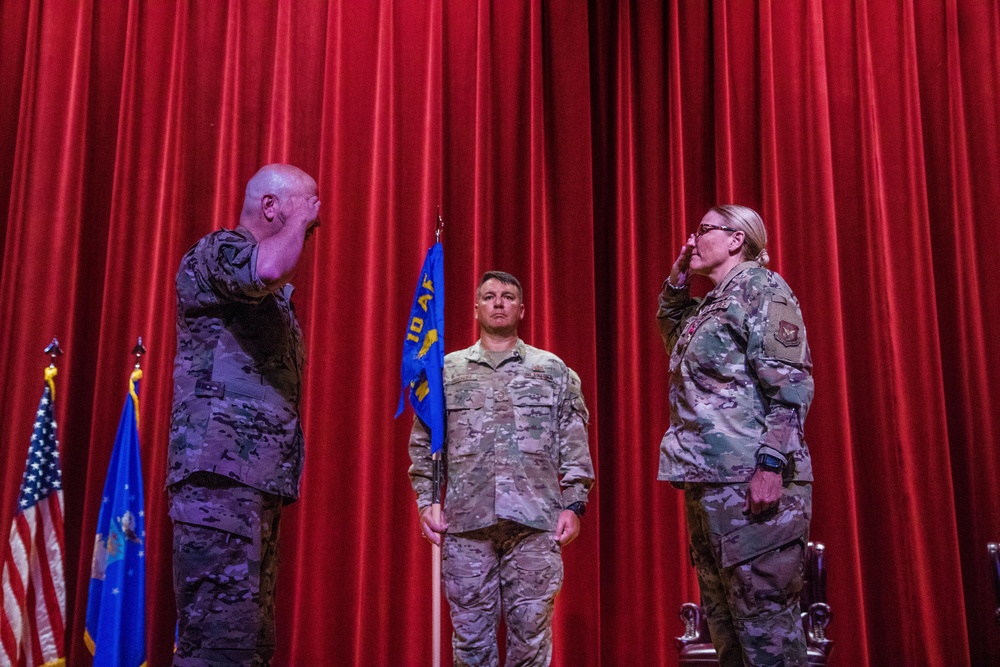 Leadership changes in 960th CW