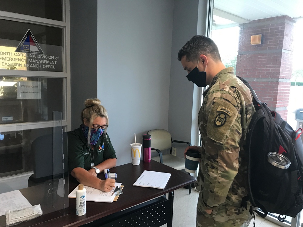 NCNG Supports Hurricane Isaias Recovery Efforts