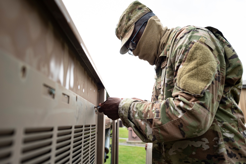 HVAC/R Airmen work through pandemic