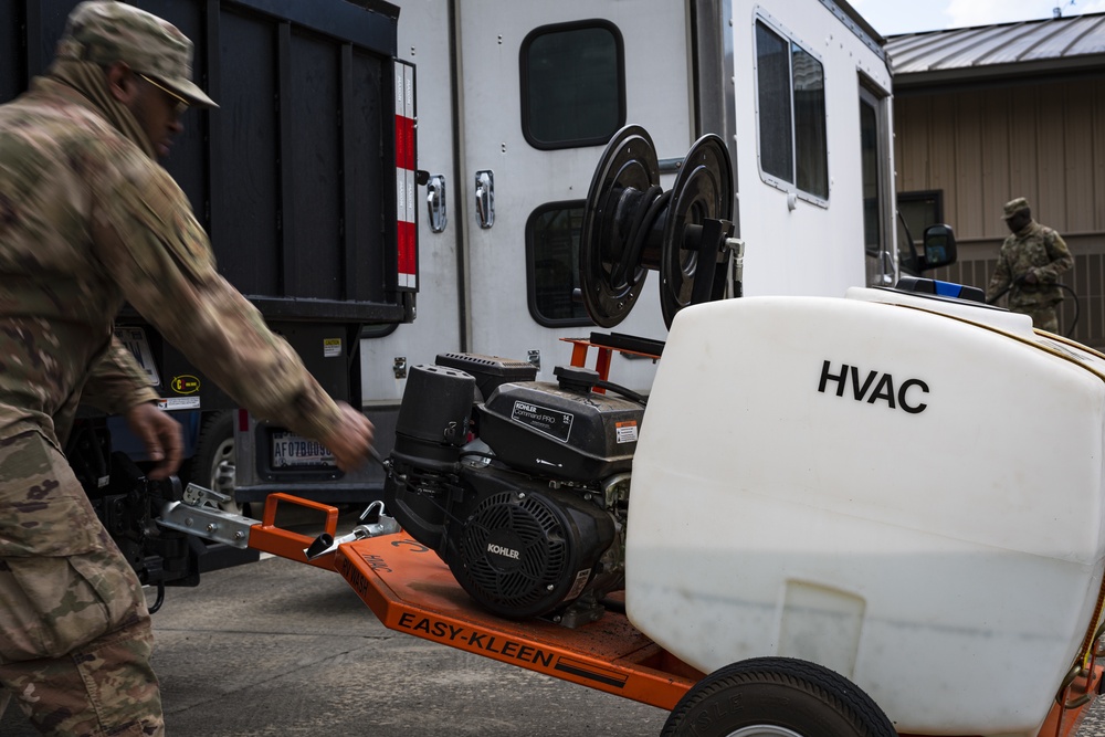 HVAC/R Airmen work through pandemic