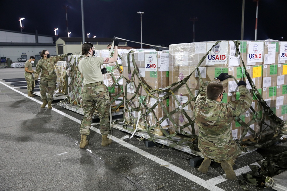 US Army and Air Force in Europe join USAID to provide support to Lebanon