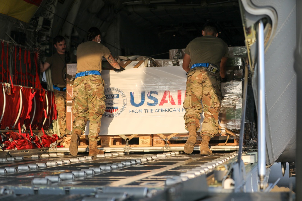 US Army and Air Force in Europe join USAID to provide support to Lebanon