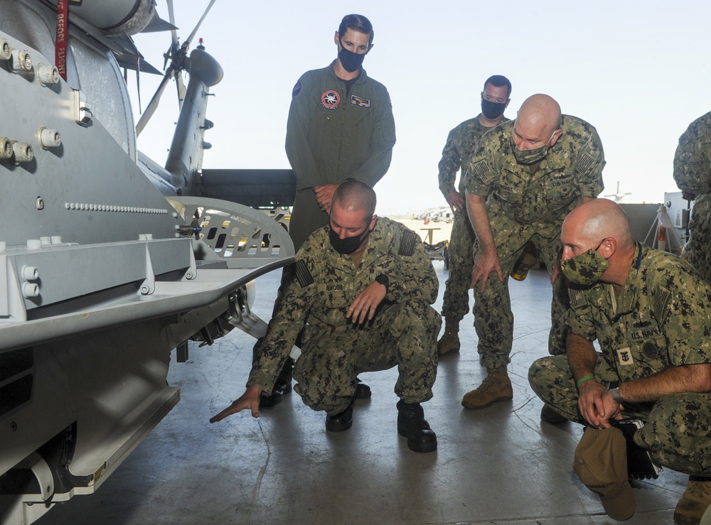 USFF Fleet Unit Visit to HSC-28
