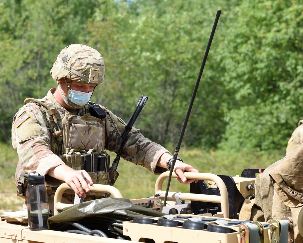 Michigan Guard Soldiers conduct MORTEP certification training