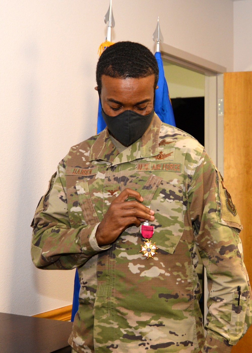 Col. Darden Legion of Merit presentation