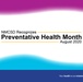 NMCSD Recognizes Preventative Health Month