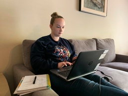 Finance continues mission from home