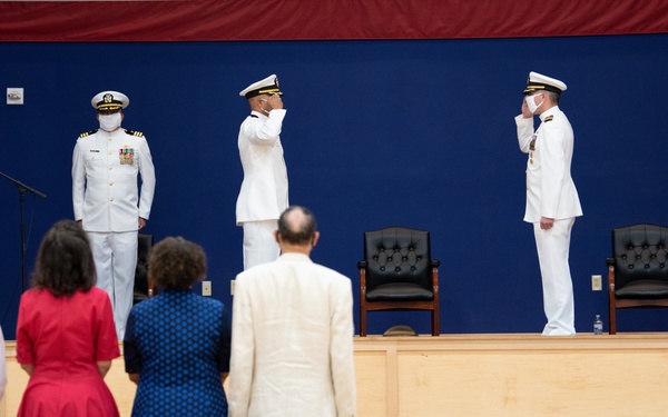 Naval Station Newport Change of Command Ceremony