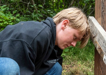 Boy Scout builds pavilion over Yukla 27 crash site