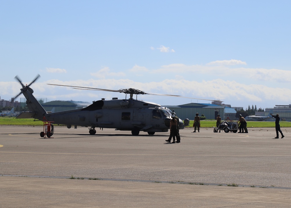 HSM-51 Maintenance Personnel Perform Routine Maintanance at NAF Atsugi