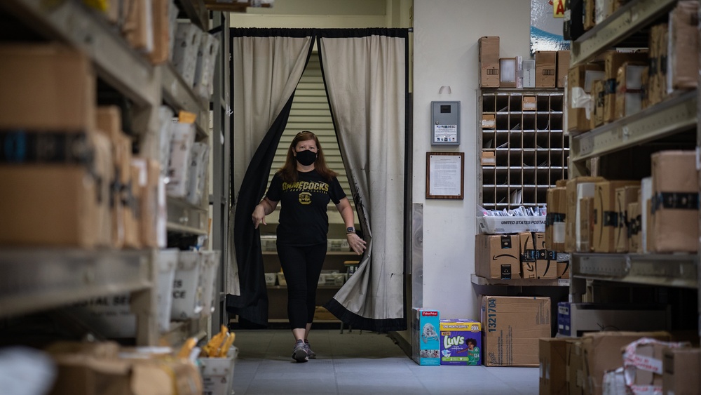 Yokota post office ensures overseas Airmen stay connected