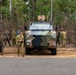 Learning from our partners - U.S. Marines walk through Australian command and control vehicle