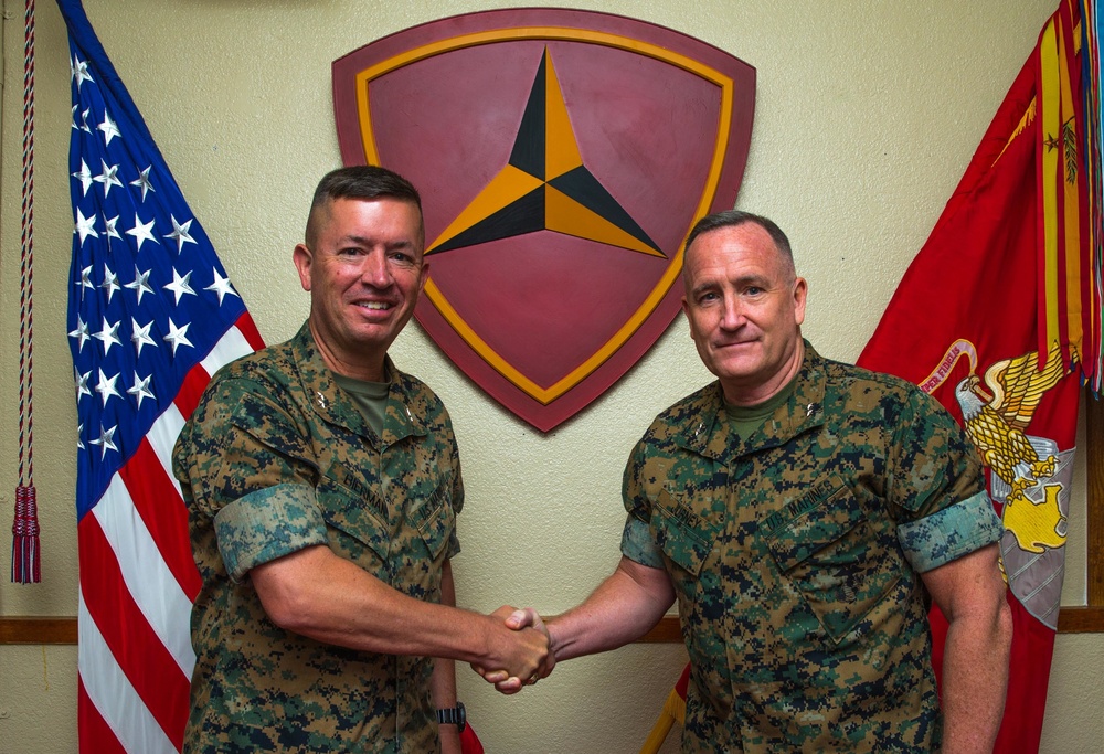 3rd Marine Division Commanding General Relief and Appointment