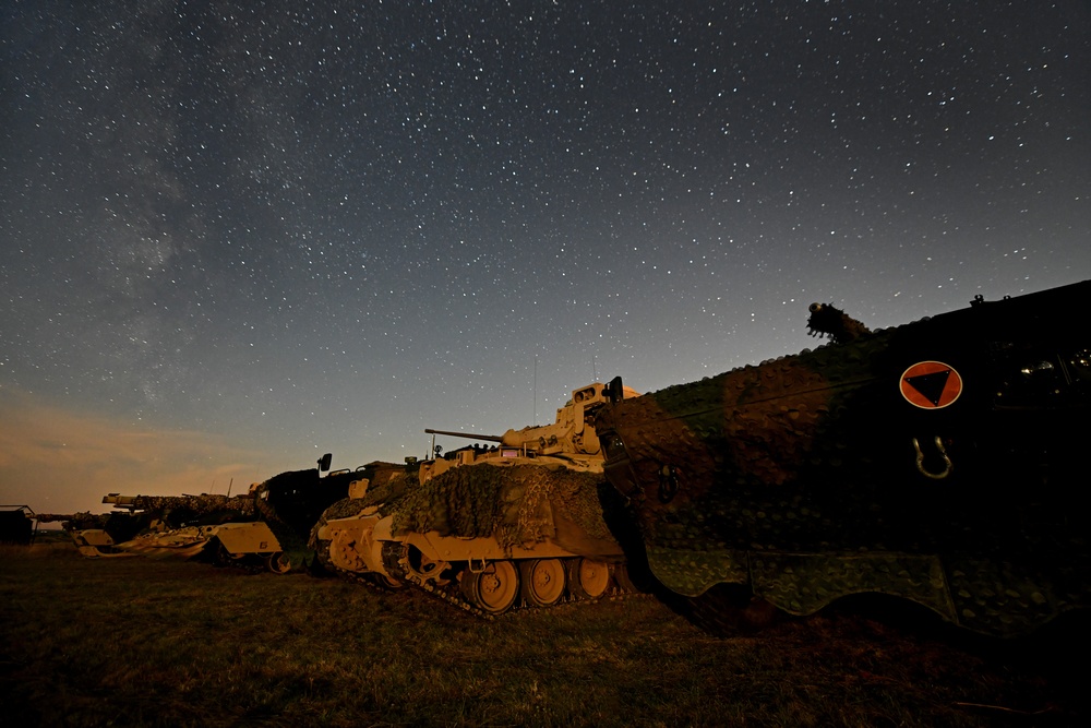 Live Fire Training Exercise in Poland